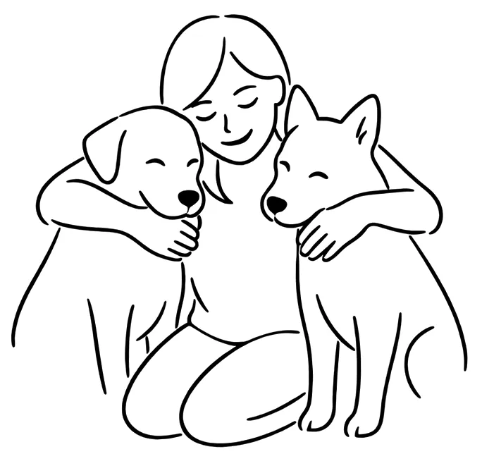 Chien accueilli en pension familiale à Toulouse